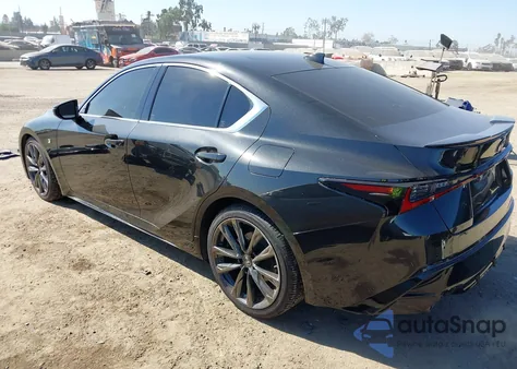 2022 Lexus Is 350 F Sport из США, поврежденный, VIN JTHGZ1B21N5057177